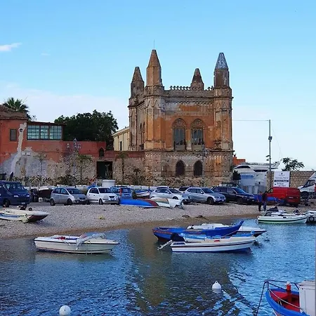 Casa De Paoli - Vista Mare Arenella, Con Parcheggio Privato Apartmán Palermo